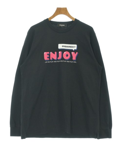 DSQUARED ディースクエアードプルオーバー・カットソー メンズ M 黒【中古】【古着】