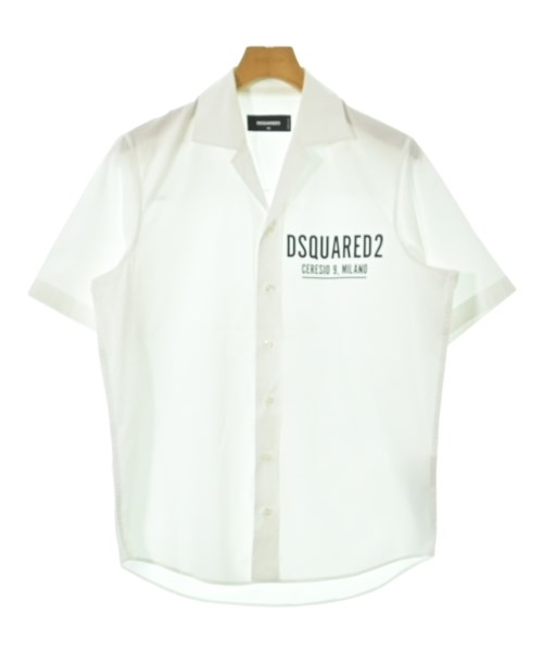 DSQUARED ディースクエアードカジュアルシャツ メンズ 44(S位) 白【中古】【古着】