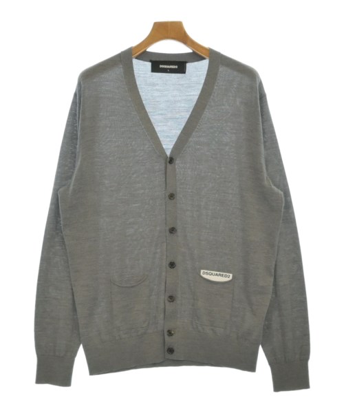 DSQUARED ディースクエアード カーディガン メンズ L グレー 【中古】【古着】 14,832円