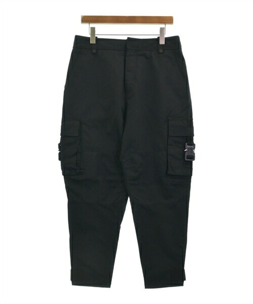 DIOR ディオール コットン カーゴパンツ 46 ブルー 青 バックル M 2010023o0058_1.jpg