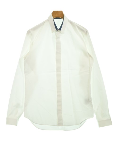 Dior Homme ディオールオム カジュアルシャツ メンズ 39(M位) 白 【中古】【古着】
