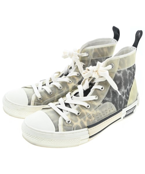 Dior Homme ディオールオム スニーカー メンズ EU41(26cm位) カーキ系(総柄) 【中古】【古着】