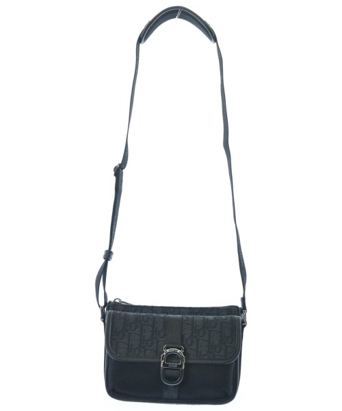 Dior Homme ディオールオムショルダーバッグ メンズ - 黒(総柄)【中古】【古着】