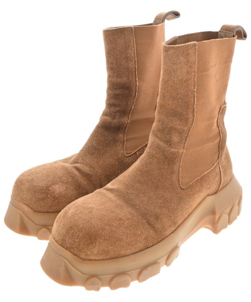 Rick Owens リックオウエンスブーツ メンズ -(27珊位) 茶【中古】【古着】