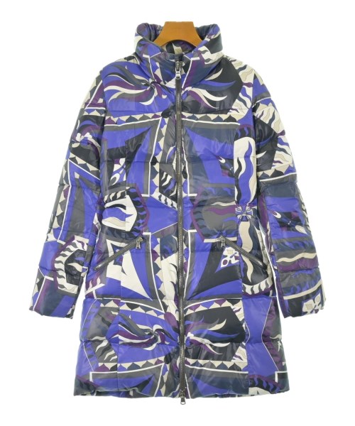 【極美品】EMILIO PUCCI エミリオプッチ 裏地総柄 ロングピーコート 極美品】EMILIO PUCCI エミリオプッチ 裏地総柄 ロングピーコート