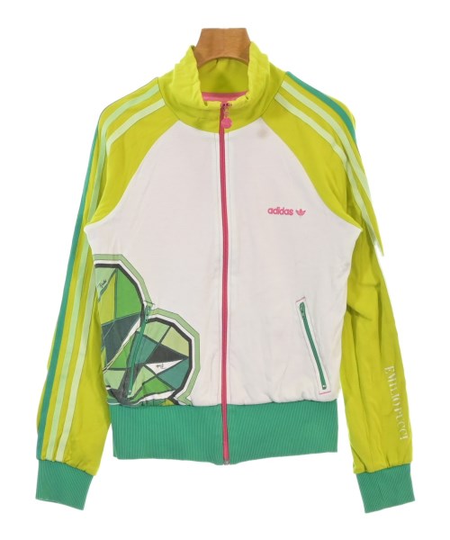 EMILIO PUCCI エミリオプッチスウェット レディース M 白x黄緑x緑等【中古】【古着】