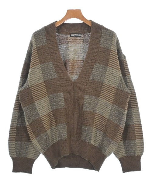 70s 80s 初期 イッセイミヤケ ISSEY MIYAKE ニット セーター ISSEY MIYAKE - 70s 80s ビンテージ イッセイミヤケ オールスタイル期