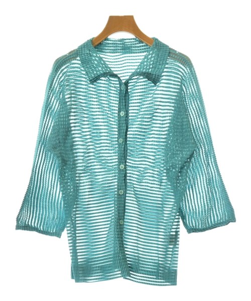 ISSEY MIYAKE イッセイミヤケ ブラウス レディース 2(M位) 緑 【中古】【古着】