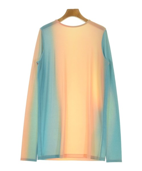 ISSEY MIYAKE イッセイミヤケ Tシャツ・カットソー レディース 2(M位) オレンジx青系等(総柄) 【中古】【古着】