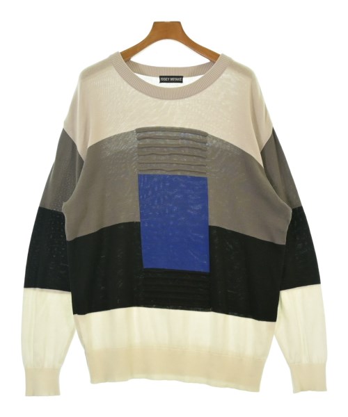 ISSEY MIYAKE イッセイミヤケ ニット・セーター メンズ M グレーx青x黒等 【中古】【古着】 15,257円