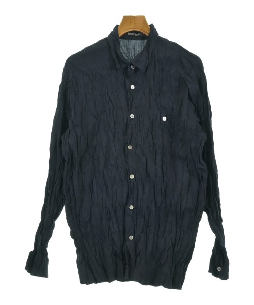 ISSEY MIYAKE イッセイミヤケ カジュアルシャツ メンズ 4(XL位) 紺 【中古】【古着】