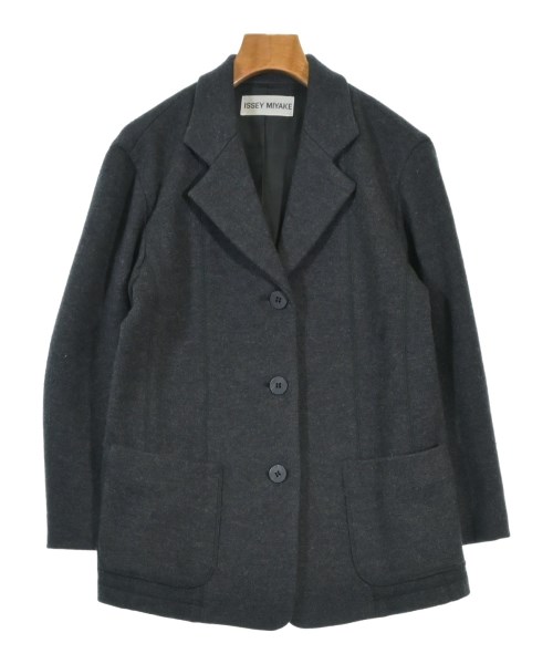 ISSEY MIYAKE イッセイミヤケ ジャケット レディース M グレー 【中古】【古着】