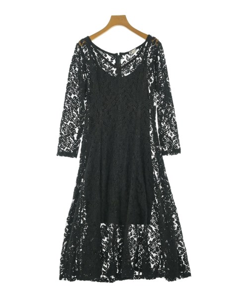 ISSEY MIYAKE イッセイミヤケ ワンピース レディース M 黒(レース) 【中古】【古着】