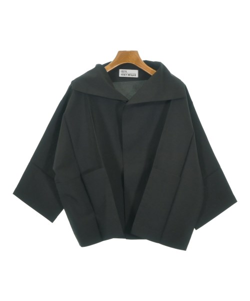 ISSEY MIYAKE イッセイミヤケ カジュアルジャケット レディース 3(L位) 黒 【中古】【古着】