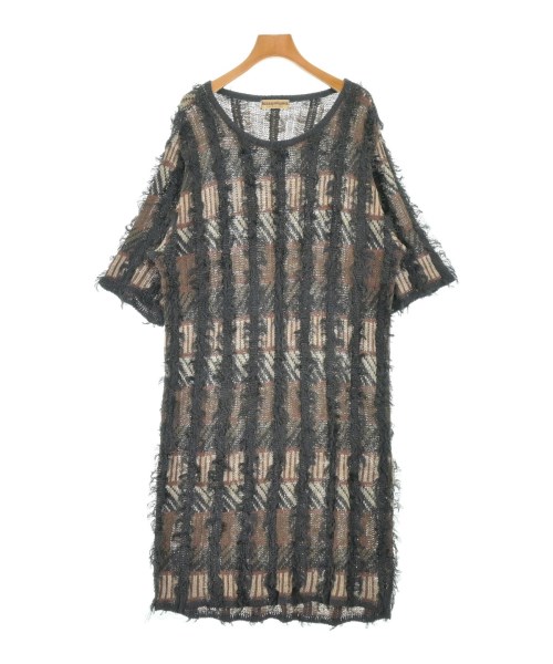 ISSEY MIYAKE イッセイミヤケ衣装 レディース F 茶xベージュx黒(照合のしるし)【中古】【古着】