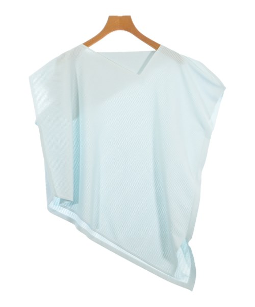 ISSEY MIYAKE イッセイミヤケ編み物・ティーシャツ レディース F 水色【中古】【古着】