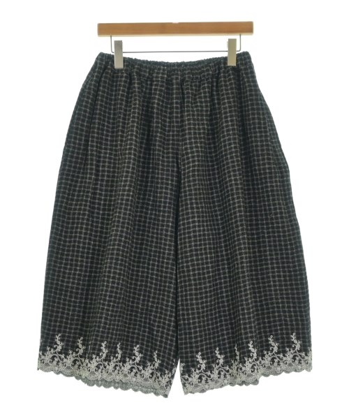 TAO タオ クロップドパンツ レディース M 黒x白(チェック) 【中古】【古着】