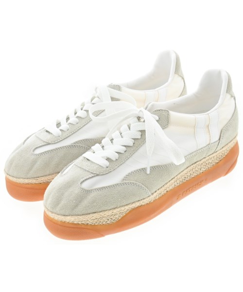 TAO タオスニーカー レディース 39(24.5糎位) 白xベージュ【中古】【古着】