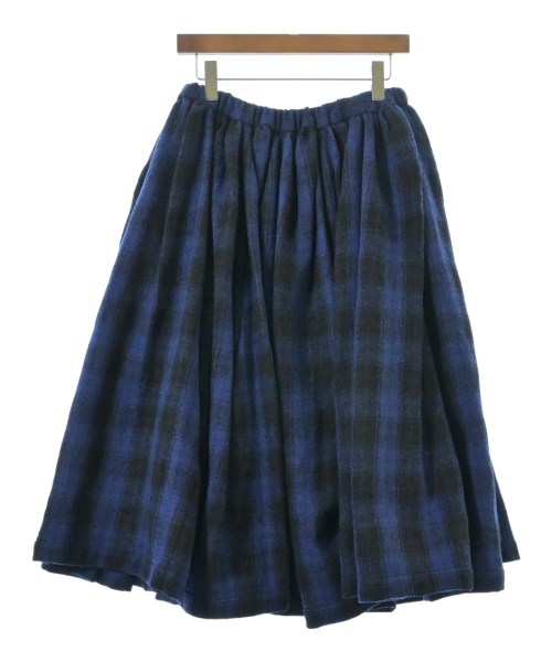 TAO タオ ロング・マキシ丈スカート レディース M 青x黒(チェック) 【中古】【古着】