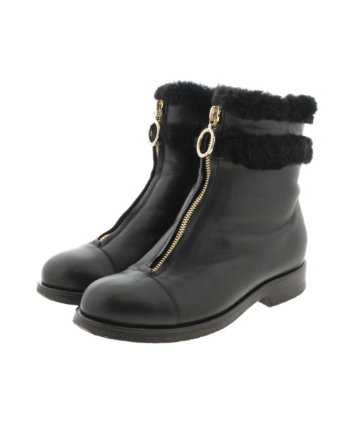 JIMMY CHOO ジミーチュー ブーツ レディース 34(20.5cm位) 黒 【中古】【古着】