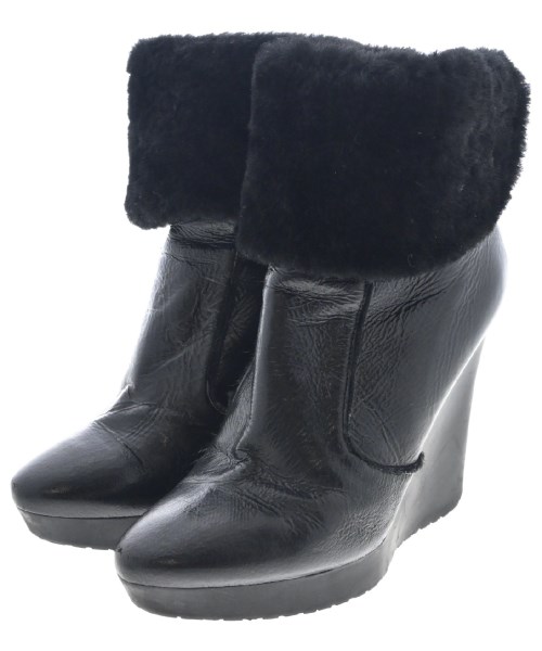 JIMMY CHOO ジミーチューブーツ レディース EU37 1/2(24cm位) 黒【中古】【古着】