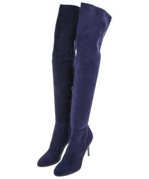 JIMMY CHOO ジミーチューブーツ レディース EU36(22.5cm位) 紫【中古】【古着】