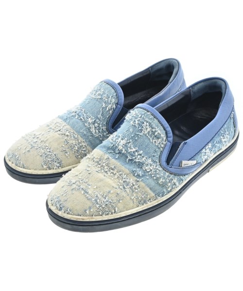 JIMMY CHOO ジミーチュースニーカー メンズ EU41(26糎位) 青等【中古】【古着】
