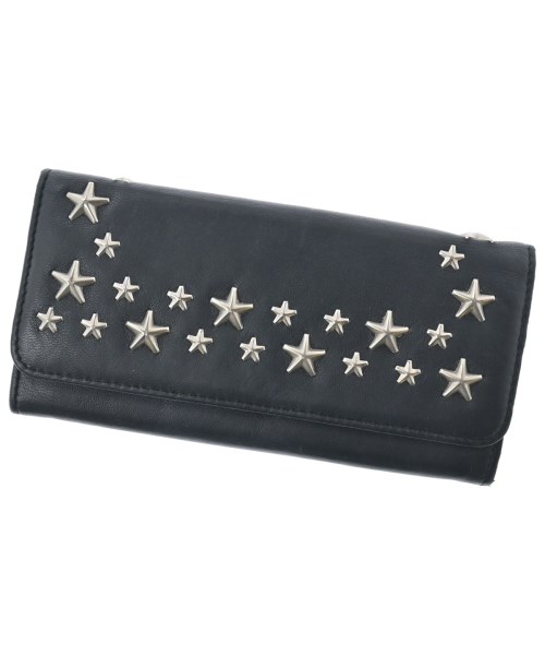 JIMMY CHOO ジミーチュー 財布・コインケース レディース - ダークグレー 【中古】【古着】