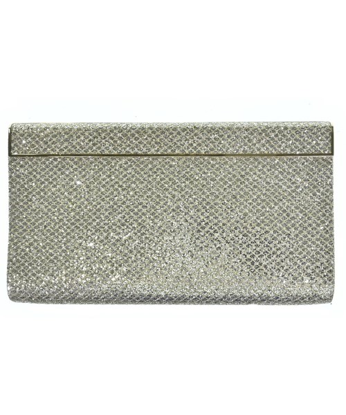 JIMMY CHOO ジミーチュー クラッチバッグ レディース - ゴールド 【中古】【古着】