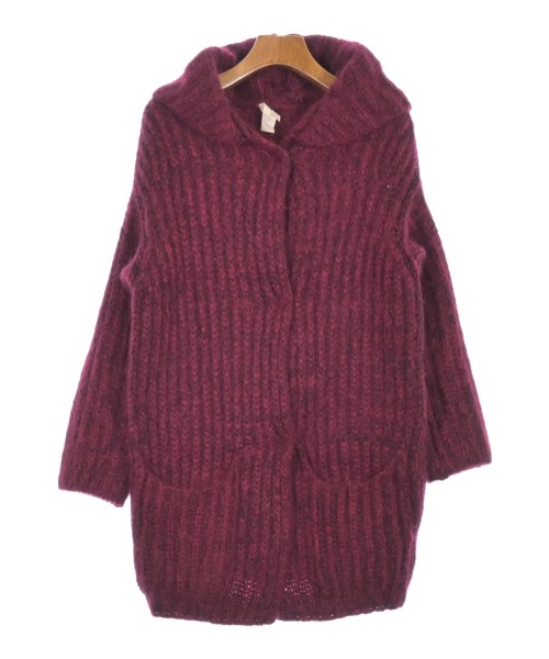 MARANT ETOILE マランエトワール カーディガン レディース 0(XS位) 赤x黒(ミックス) 【中古】【古着】