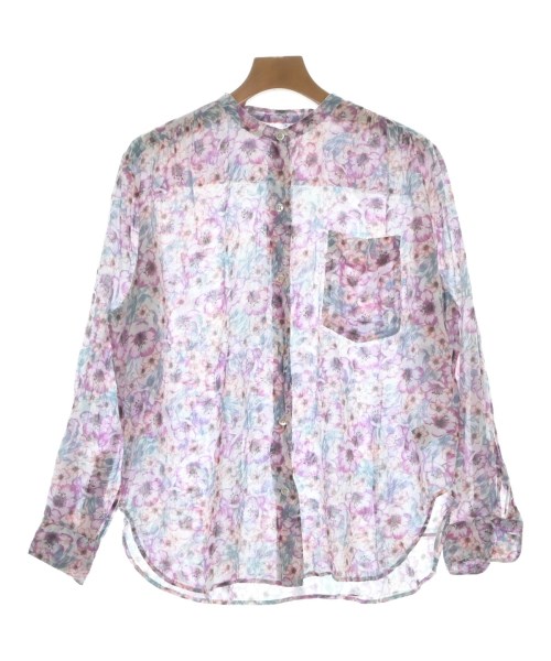 MARANT ETOILE マランエトワール ブラウス レディース 34(XS位) 紫x青xピンク等(花柄) 【中古】【古着】