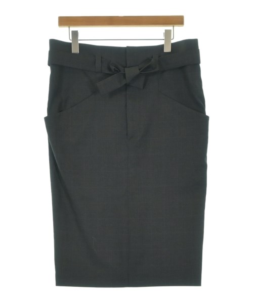 MARANT ETOILE マランエトワールひざ丈スコート レディース 38(S位) 暗灰色薄墨色系(照合のしるし)【中古】【古着】 ボトムス-スカート-レディースファッション