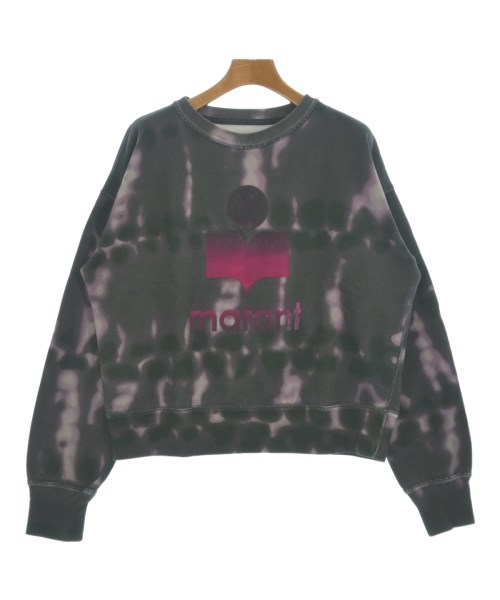 MARANT ETOILE マランエトワールスウェット レディース 38(S位) 黒x紫(総柄)【中古】【古着】｜RAGTAG（ブランド古着のラグタグ）