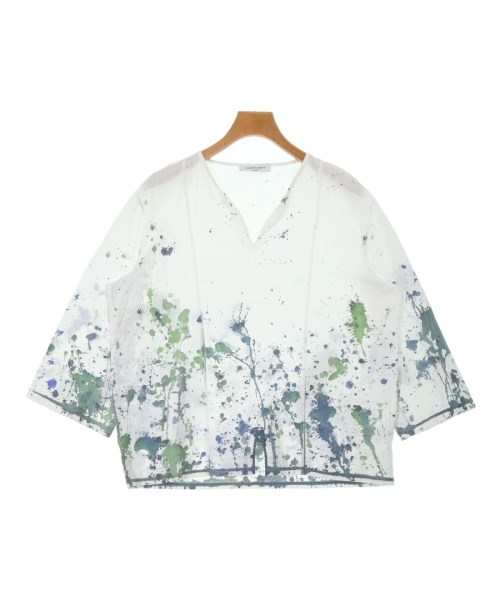 JEANPAULKNOTT ジャンポールノット Tシャツ・カットソー メンズ 3(L位) 白x緑x黒等(総柄) 【中古】【古着】