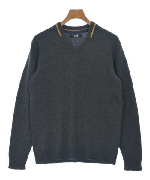 RAF BY RAFSIMONS ラフバイ　ラフシモンズニット・セーター メンズ -(M位) グレー【中古】【古着】｜RAGTAG（ブランド古着のラグタグ）