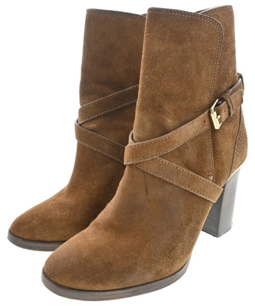 TORY BURCH トリーバーチブーツ レディース US7(24珊位) 茶【中古】【古着】