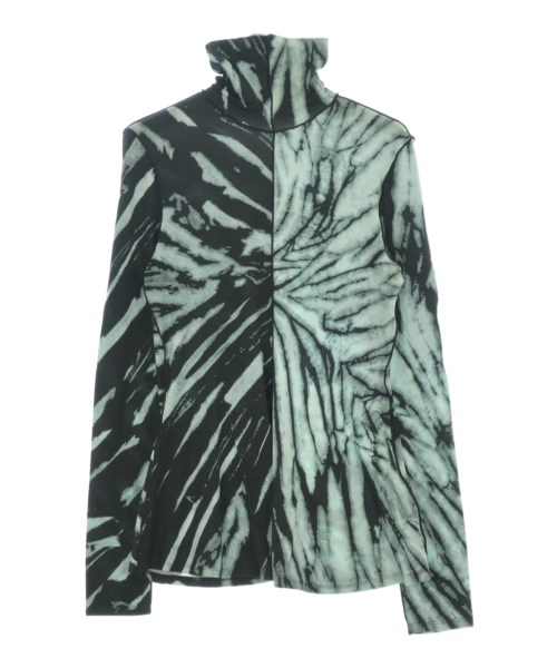 PROENZA SCHOULER プロエンザ スクーラーTシャツ・カットソー レディース S 青緑x黒(総柄)【中古】【古着】