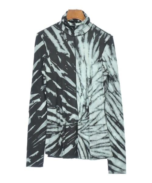 PROENZA SCHOULER プロエンザ スクーラーTシャツ・カットソー レディース S ブルーグレーx黒(総柄)【中古】【古着】