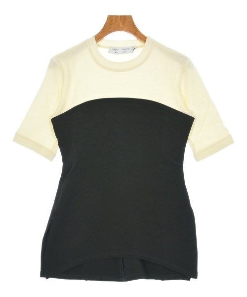 PROENZA SCHOULER プロエンザ　スクーラー Tシャツ・カットソー レディース 0(XS位) アイボリーx黒 【中古】【古着】