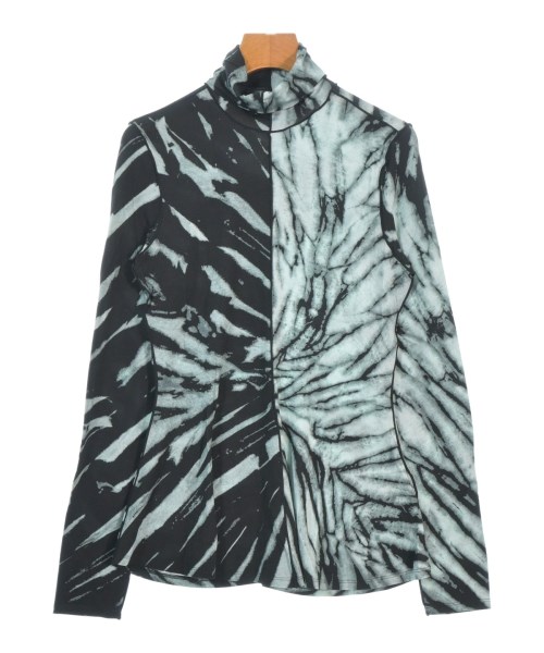 PROENZA SCHOULER プロエンザ スクーラーTシャツ・カットソー レディース S 水色x黒(総柄)【中古】【古着】