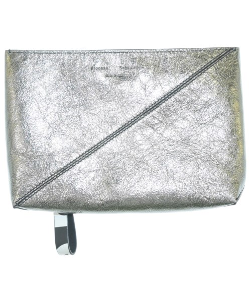 PROENZA SCHOULER プロエンザ スクーラークラッチバッグ レディース - しろがね色【中古】【古着】