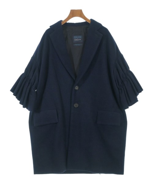 REGULATION Yohji Yamamoto レギュレーションヨウジヤマモトコート（その他） レディース 2(S位) 紺【中古】【古着】｜RAGTAG（ブランド古着のラグタグ）