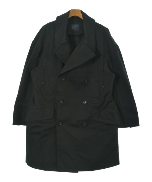 REGULATION Yohji Yamamoto レギュレーションヨウジヤマモト コート(その他) メンズ 2(S位) 黒 【中古】【古着】