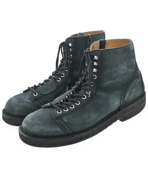 REGULATION Yohji Yamamoto レギュレーションヨウジヤマモトブーツ メンズ 6(29糎位) 黒【中古】【古着】