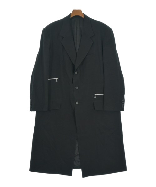 s'yte サイト チェスターコート メンズ 3(L位) 黒 【中古】【古着】
