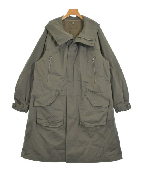 s\u0027yte サイトモッズコート レディース 2(S位) こげ茶系【中古】【古着】