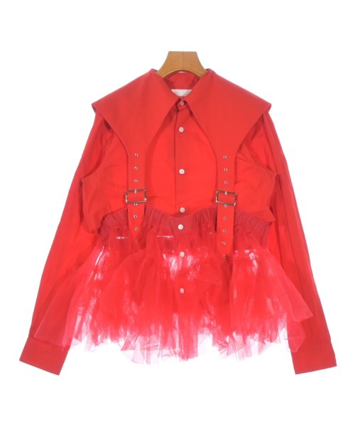 noir kei ninomiya ノワール　ケイ　ニノミヤカジュアルシャツ レディース M 赤【中古】【古着】｜RAGTAG（ブランド古着のラグタグ）
