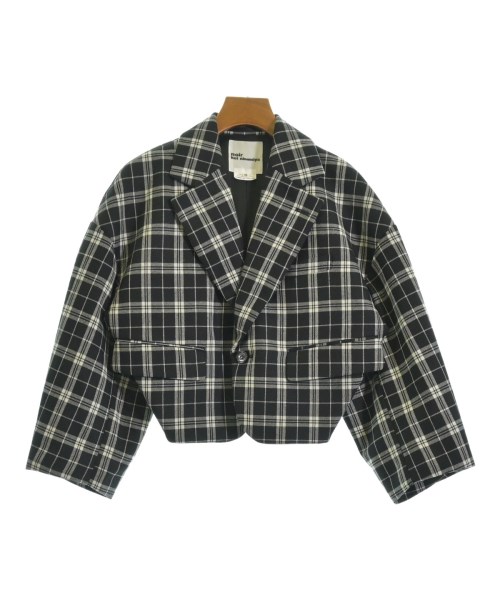noir kei ninomiya ノワール　ケイ　ニノミヤテーラードジャケット レディース XS 黒x白(チェック)【中古】【古着】｜RAGTAG（ブランド古着のラグタグ） 28,600円