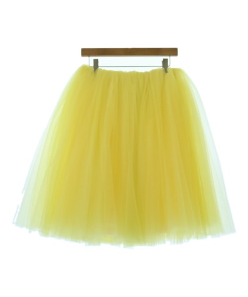 noir kei ninomiya ノワール　ケイ　ニノミヤ ひざ丈スカート レディース S 黄 【中古】【古着】