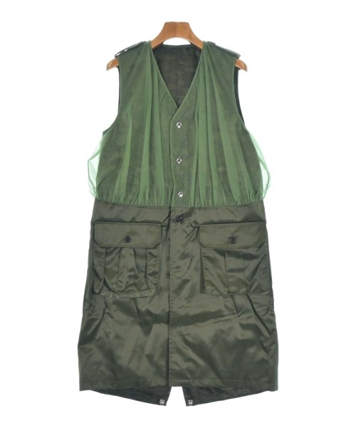 noir kei ninomiya ノワール ケイ ニノミヤベスト レディース XS カーキ【中古】【古着】|RAGTAG(ブランド古着のラグタグ)
